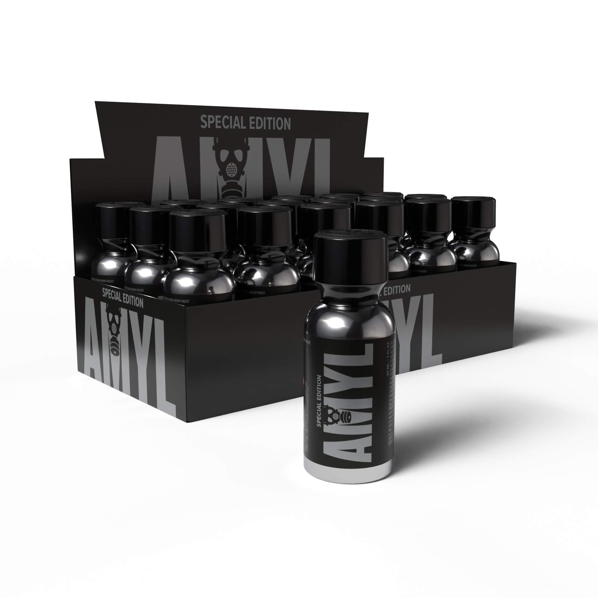 Amyl Special Edition counter display tray — 18 units