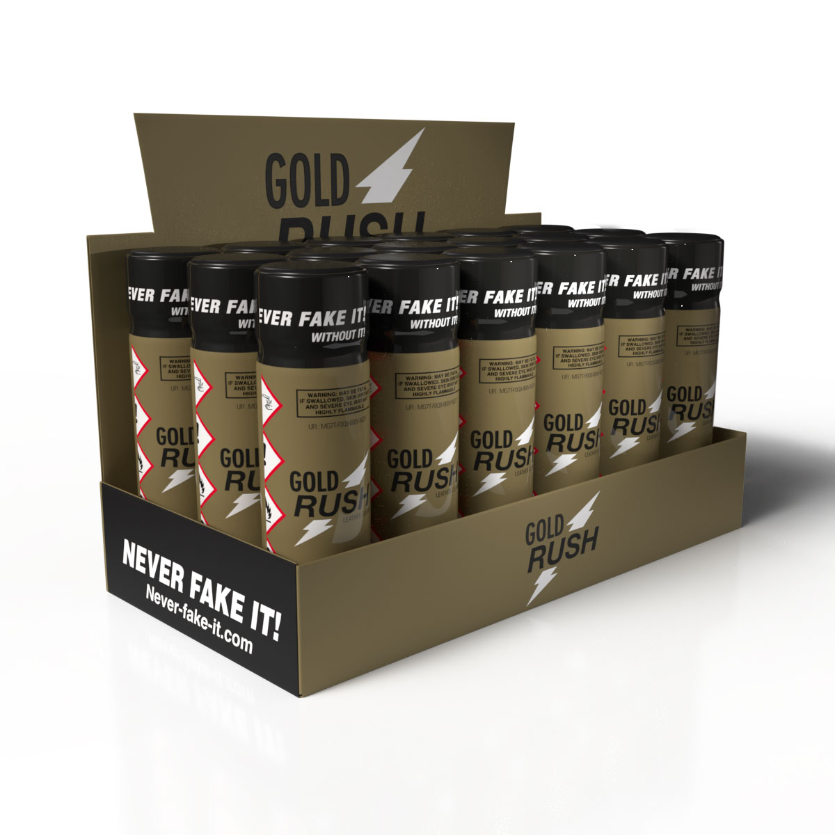 Gold Rush Tall counter display tray — 18 units